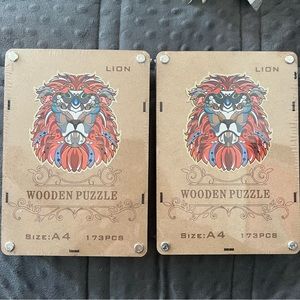 Two New Wooden Puzzles